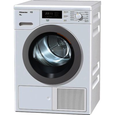 Miele TKB640WP 8kg Condenser Tumble Dryer in White Miele TKB640WP 8kg Condenser Tumble Dryer in White